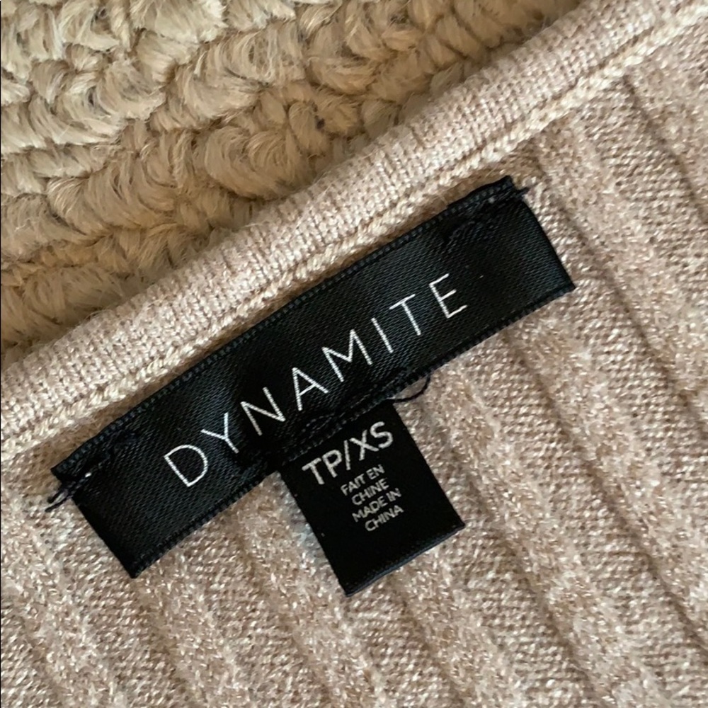 Dynamite Ribbed Bodycon Sweater - Picture 3 of 5
